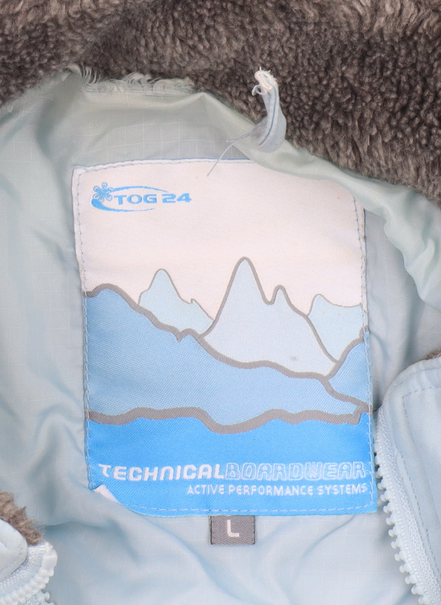 TOG 24 Women's Blue Puffer Jacket