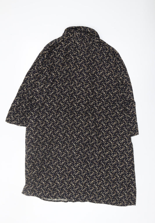 Hobbs Women's Multicoloured Geometric Blouse, Size 10