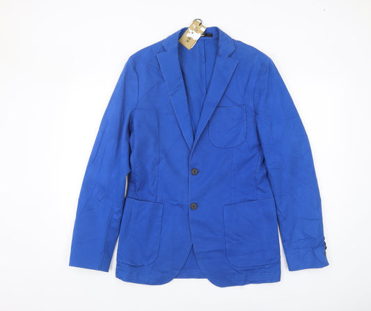 Jaeger Men's Blue Blazer Jacket S - Business Casual