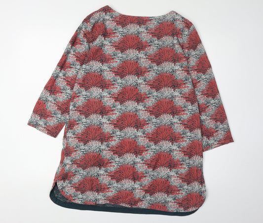 White Stuff Women's Red Multicoloured Floral Dress