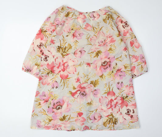Womens UK Size M Tom Joule Multicoloured Cotton Blouse