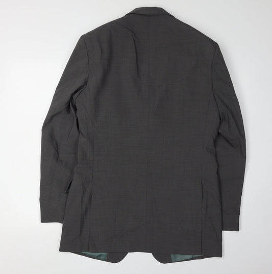 Marks and Spencer Grey Men's Suit Jacket 38L