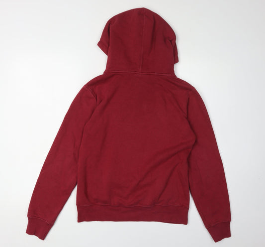 Champion Red Unisex Adults Pullover Hoodie M