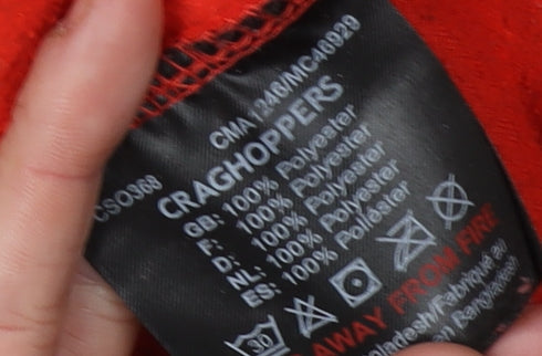Craghoppers Men's Red Fleece Sweatshirt L