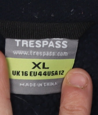 Trespass Women's Black XL Fleece Sweatshirt