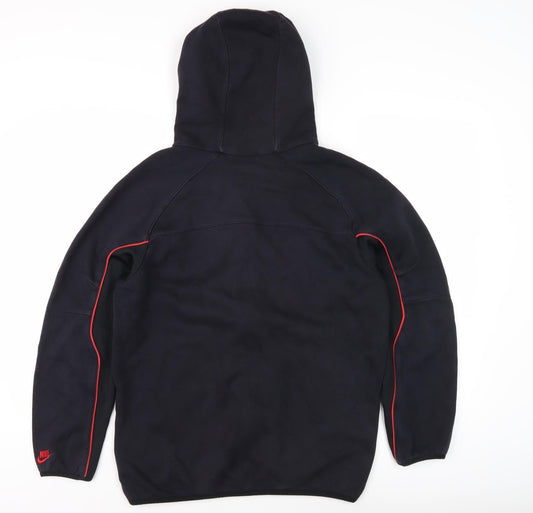 Nike Teens Black XL Full Zip Hoodie with Logo