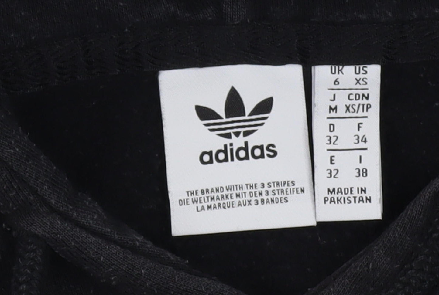 Adidas Women's Black Hooded Pullover Hoodie Size 6