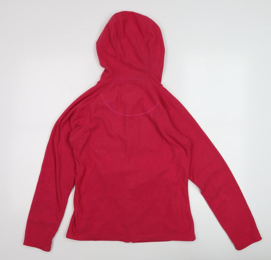 Womens UK 10 Regular Peter Storm Red Full Zip Hoodie