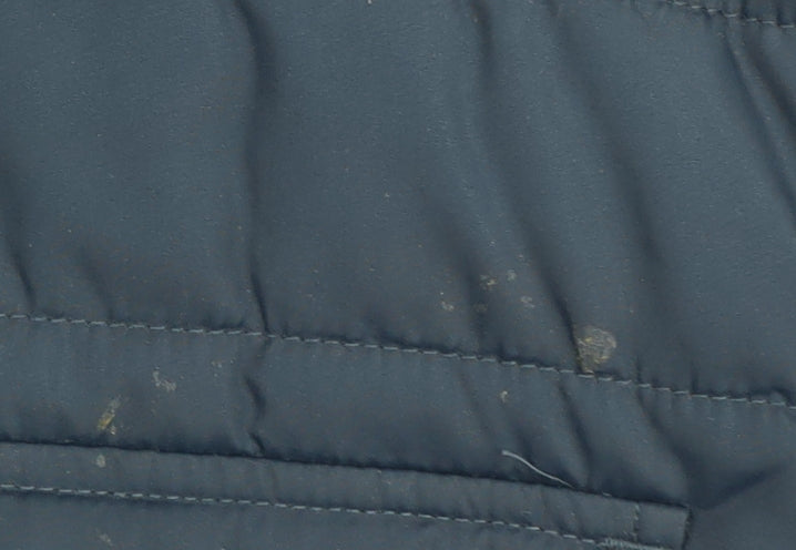 Crew Clothing Company Men's Blue 2XL Puffer Jacket