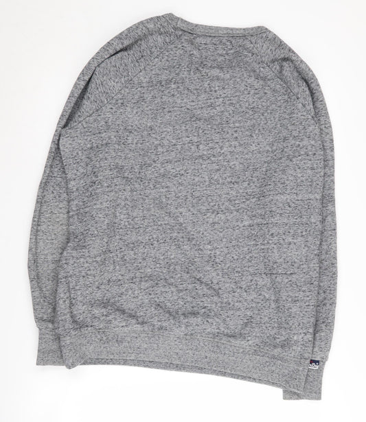 Superdry Men's Grey Pullover Sweatshirt L