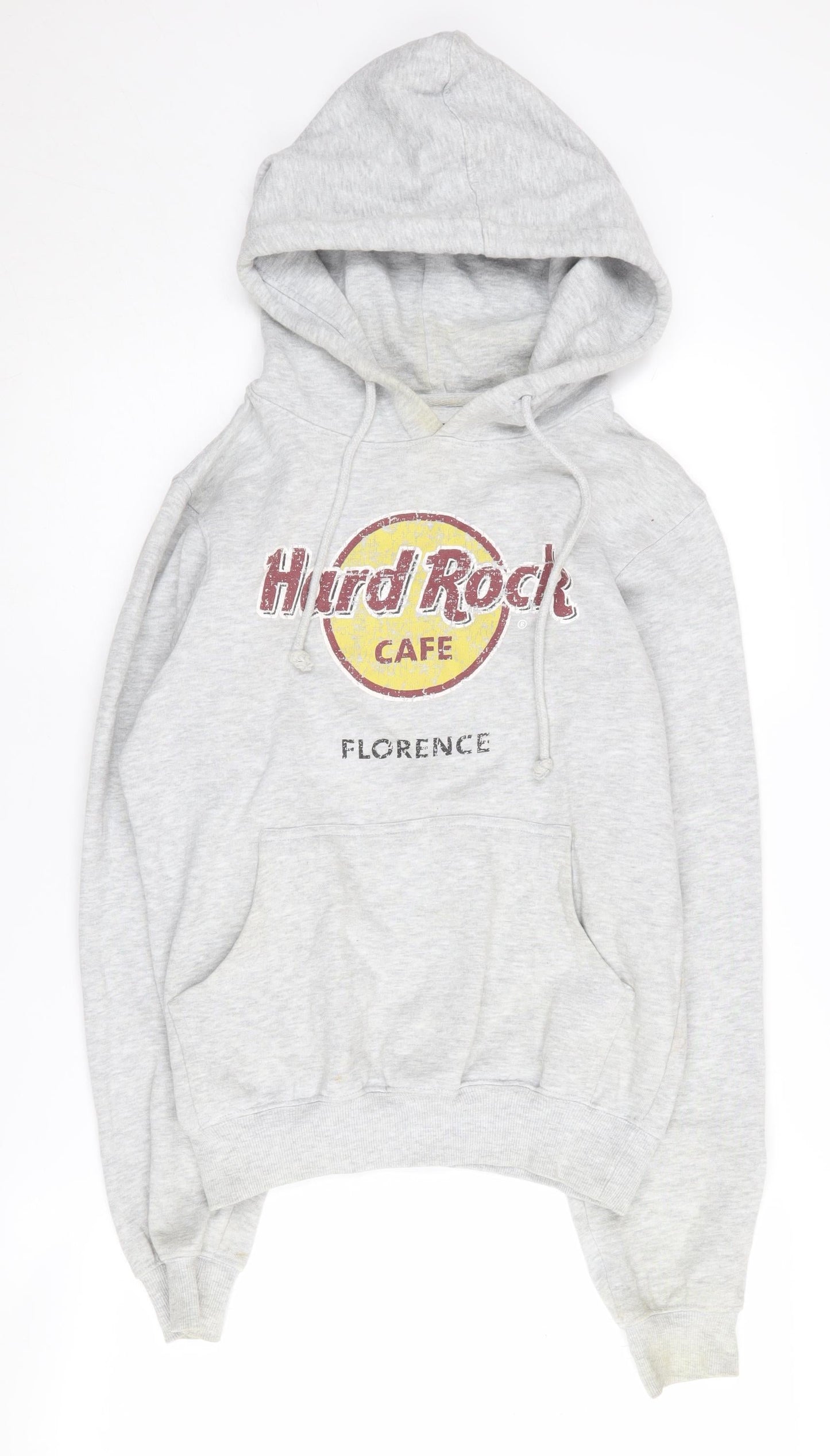 Hard Rock Cafe Unisex Grey Pullover Hoodie S