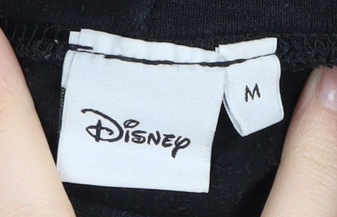 Disney Unisex Black M Hoodie Pullover Cartoon Graphic