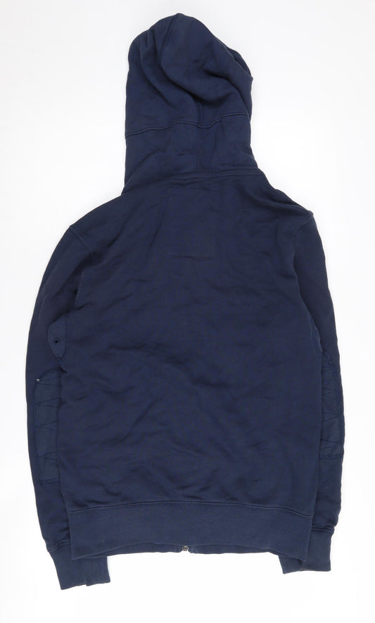 Hilfiger Denim Men's Blue S Full Zip Hoodie