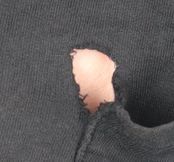 BOSS Men's Black Full Zip Hoodie, Size L, Logo Accent