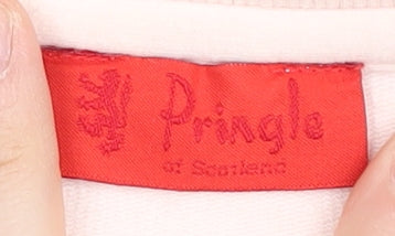 Pringle of Scotland Women's Pink Sweatshirt - Size S
