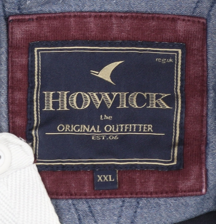 Howick Men's Black 2XL Rugby Sweatshirt