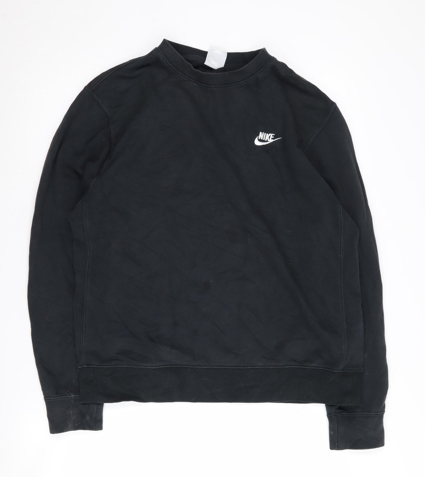 Nike Men's Black Sweatshirt M with Logo Graphic