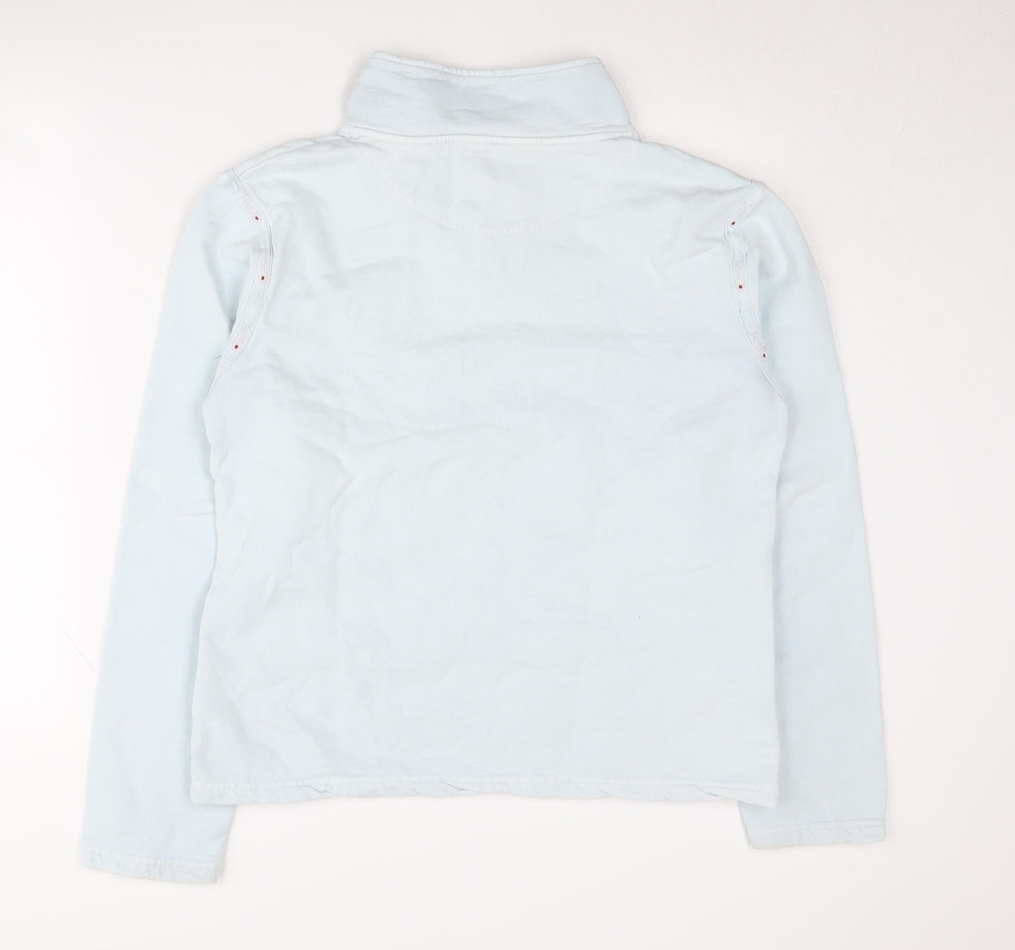 Weird Fish Women's Blue Henley Sweatshirt