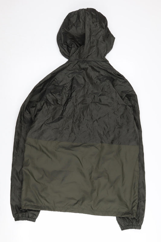 New Balance Men's Green Windbreaker Jacket M