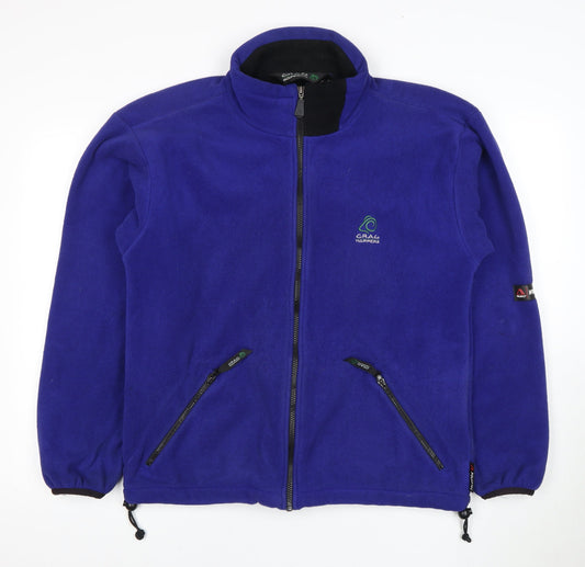 Craghoppers Men's Blue Fleece Jacket Size S
