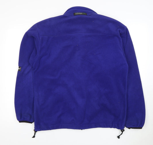 Craghoppers Men's Blue Fleece Jacket Size S