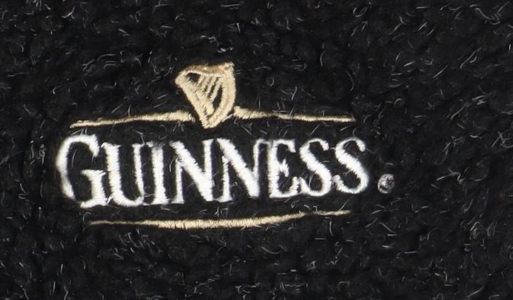 Guinness Black Unisex M Sweatshirt, Logo Accent