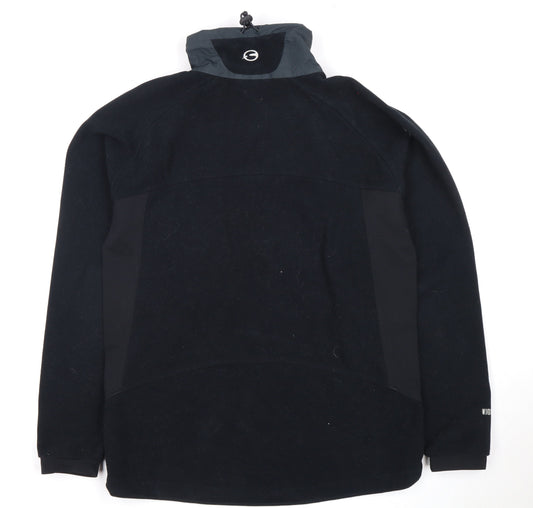 Sprayway Men's Black Fleece Jacket L - Full Zip Casual Outdoor