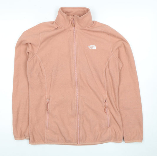 The North Face Women's Pink Fleece Jacket L