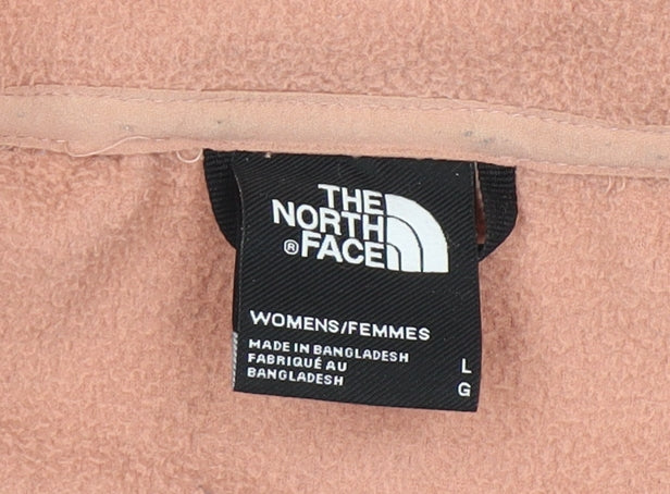 The North Face Women's Pink Fleece Jacket L