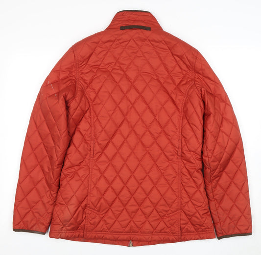 Musto Women's Red Quilted Jacket Size 12