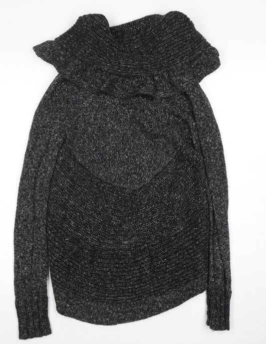 Laura Ashley Women's Black Pullover Jumper Size 10