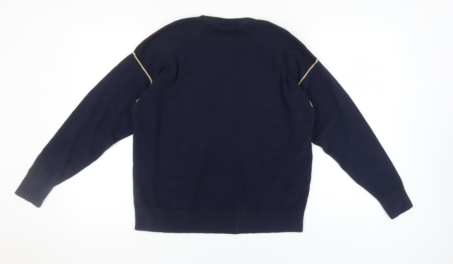 Lacoste Blue Sweatshirt Unisex Adults Size 12