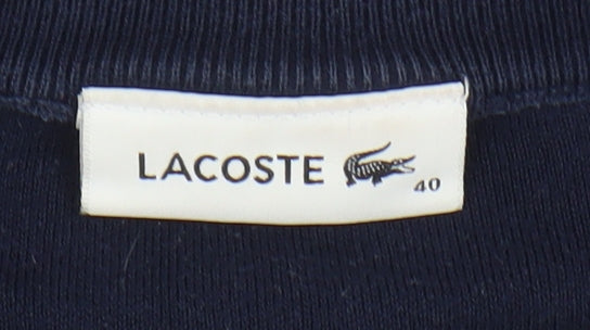 Lacoste Blue Sweatshirt Unisex Adults Size 12
