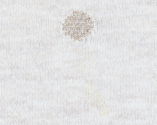 Fat Face Women's Beige Polka Dot Pullover Jumper Size 18