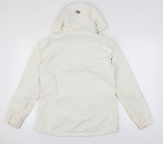 Peter Storm Women's White Waterproof Rain Coat Size 12