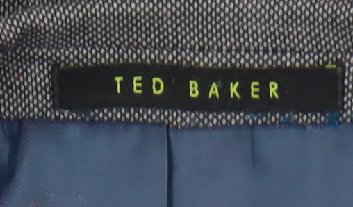 Ted Baker Men's Grey Wool Blazer, 38R, Formal Jacket