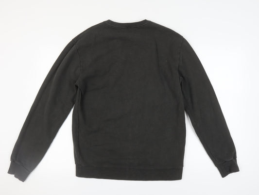 Superdry Men's Black Medium Pullover Sweatshirt