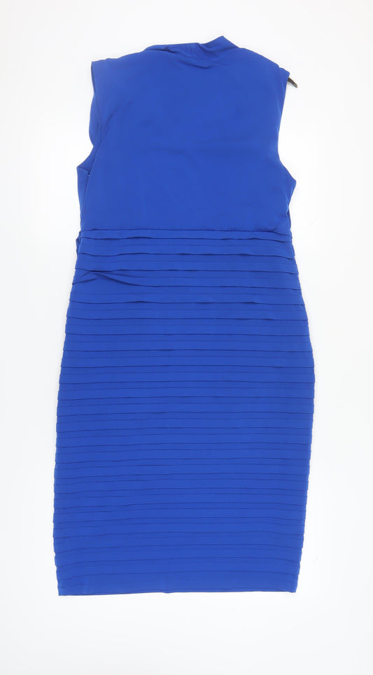 Alexon Women's Blue Sheath Dress Size 14