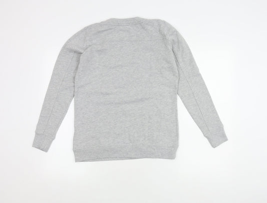 Gap Women's Grey Pullover Sweatshirt S, Casual Crew Neck