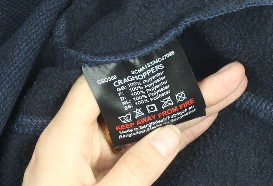 Craghoppers Men's Blue Fleece Sweatshirt M