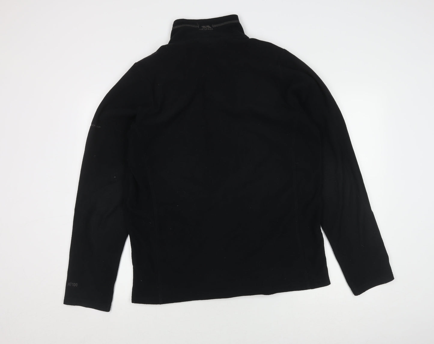 Trespass Men's Black Full Zip Fleece Hoodie L