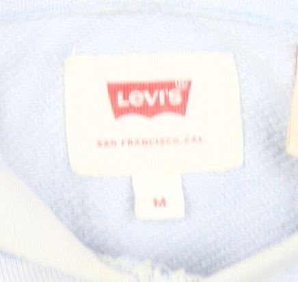 Levi's Men's Blue Pullover Hoodie, Size M, Lightweight