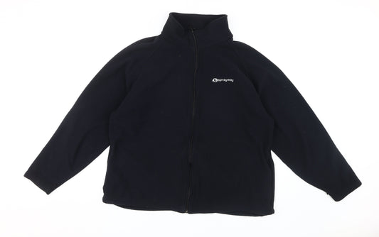 Sprayway Black XL Fleece Unisex Jacket, Perfect for Winter