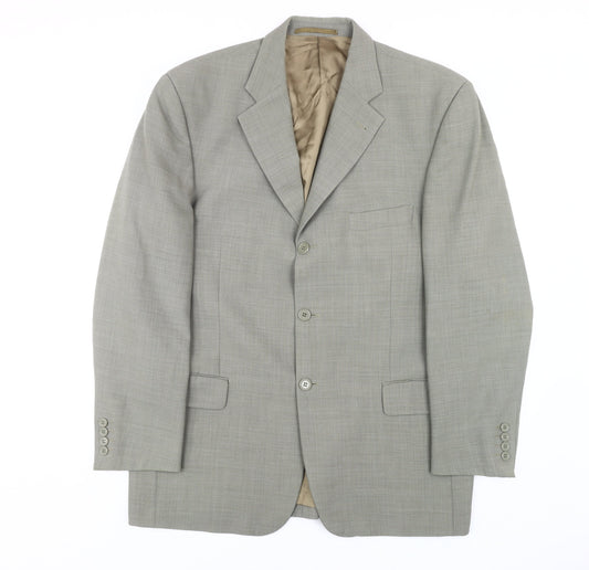 Daniel Hechter Men's Grey Blazer Jacket Size 40R