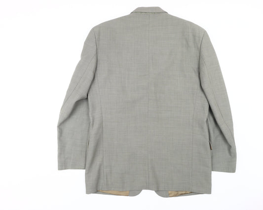 Daniel Hechter Men's Grey Blazer Jacket Size 40R