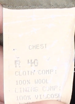 Daniel Hechter Men's Grey Blazer Jacket Size 40R