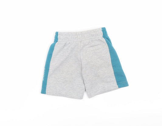 McKenzie Boys Grey Athletic Shorts, Size 4-5 Years