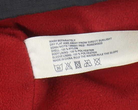 Fat Face Men's Black Parka Jacket, Size S, Hooded