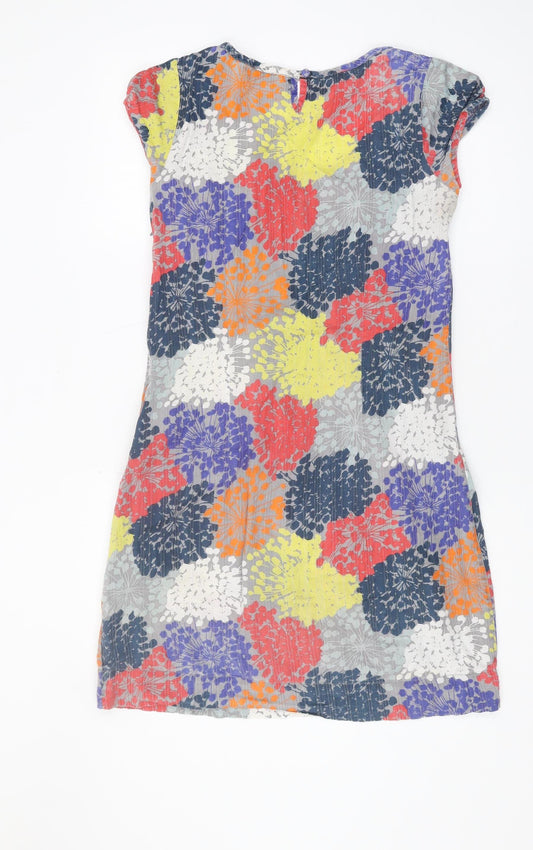 Boden Women's Multicoloured Floral Dress Size 10