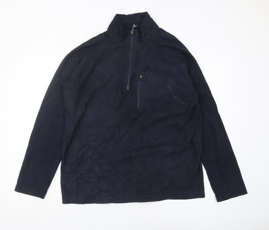 Peter Storm Men's Blue 1/2 Zip Sweatshirt M